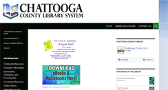 Desktop Screenshot of chattoogacountylibrary.org